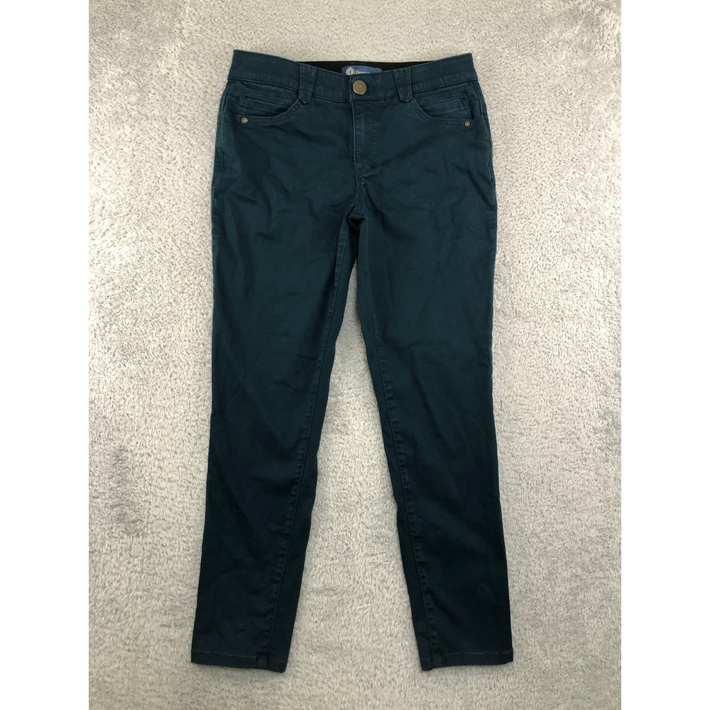 Democracy Jeans Women 8 (30x27) Teal Green Skinny Ankle "Ab"solution B198VMX2